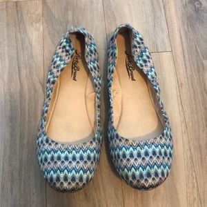 Lucky Brand colored flats